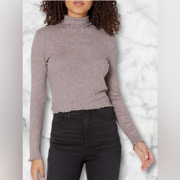 Madewell Cropped Turtleneck Size S - Picture 9 of 13